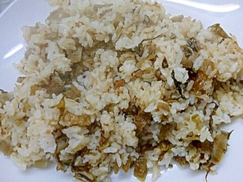 高菜チャーハン（ゴママヨ風味）